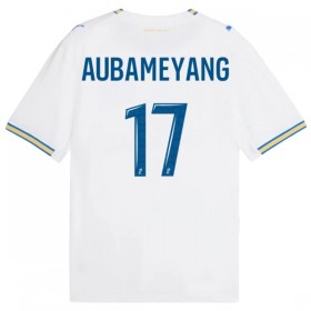 Fotbalové dres Olympique de Marseille Aubameyang 17 Domácí 2026-27 Krátký Rukáv