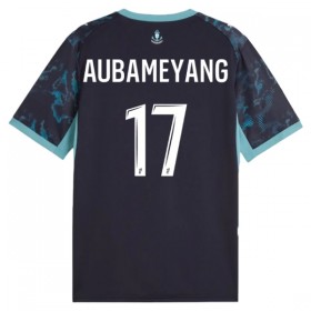 Fotbalové dres Olympique de Marseille Aubameyang 17 Venkovní 2026-27 Krátký Rukáv