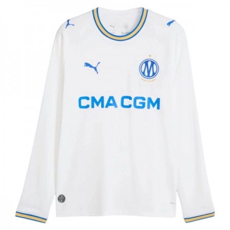 Fotbalové dres Olympique de Marseille Domácí 2026-27 Dlouhý Rukáv Fotbalové dres Olympique de Marseille Domácí 2026-27 Dlouhý Rukáv