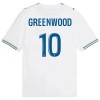 Fotbalové dres Olympique de Marseille Greenwood 10 Domácí 2026-27 Krátký Rukáv Fotbalové dres Olympique de Marseille Greenwood 10 Domácí 2026-27 Krátký Rukáv
