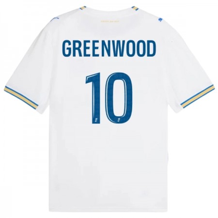 Fotbalové dres Olympique de Marseille Greenwood 10 Domácí 2026-27 Krátký Rukáv Fotbalové dres Olympique de Marseille Greenwood 10 Domácí 2026-27 Krátký Rukáv