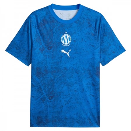 Fotbalové dres Olympique de Marseille Pre-Match 2026-27 Modrá Krátký Rukáv Fotbalové dres Olympique de Marseille Pre-Match 2026-27 Modrá Krátký Rukáv