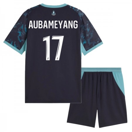 Fotbalový Komplet Olympique de Marseille Aubameyang 17 Dětské Venkovní 2026-27 Krátký Rukáv (+ trenýrky) Fotbalový Komplet Olympique de Marseille Aubameyang 17 Dětské Venkovní 2026-27 Krátký Rukáv (+ trenýrky)