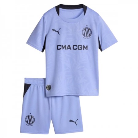 Fotbalový Komplet Olympique de Marseille Dětské Alternativní 2026-27 Krátký Rukáv (+ trenýrky) Fotbalový Komplet Olympique de Marseille Dětské Alternativní 2026-27 Krátký Rukáv (+ trenýrky)