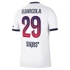 Fotbalové dres Paris Saint-Germain Bradley Barcola 29 Venkovní 2026-27 Krátký Rukáv