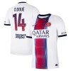 Fotbalové dres Paris Saint-Germain Desire Doue 14 Venkovní 2026-27 Krátký Rukáv Fotbalové dres Paris Saint-Germain Desire Doue 14 Venkovní 2026-27 Krátký Rukáv