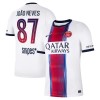 Fotbalové dres Paris Saint-Germain Joao Neves 87 Venkovní 2026-27 Krátký Rukáv Fotbalové dres Paris Saint-Germain Joao Neves 87 Venkovní 2026-27 Krátký Rukáv