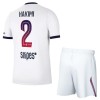 Fotbalový Komplet Paris Saint-Germain Hakimi 2 Dětské Venkovní 2026-27 Krátký Rukáv (+ trenýrky) Fotbalový Komplet Paris Saint-Germain Hakimi 2 Dětské Venkovní 2026-27 Krátký Rukáv (+ trenýrky)