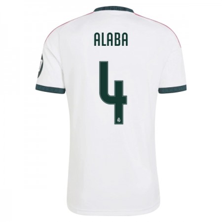 Fotbalové dres Real Madrid Alaba 4 Domácí 2026-27 Krátký Rukáv Fotbalové dres Real Madrid Alaba 4 Domácí 2026-27 Krátký Rukáv