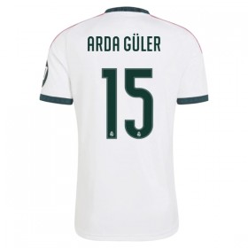 Fotbalové dres Real Madrid Arda Guler 15 Domácí 2026-27 Krátký Rukáv