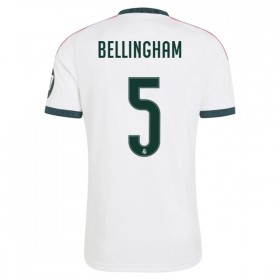 Fotbalové dres Real Madrid Bellingham 5 Domácí 2026-27 Krátký Rukáv