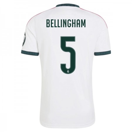 Fotbalové dres Real Madrid Bellingham 5 Domácí 2026-27 Krátký Rukáv Fotbalové dres Real Madrid Bellingham 5 Domácí 2026-27 Krátký Rukáv