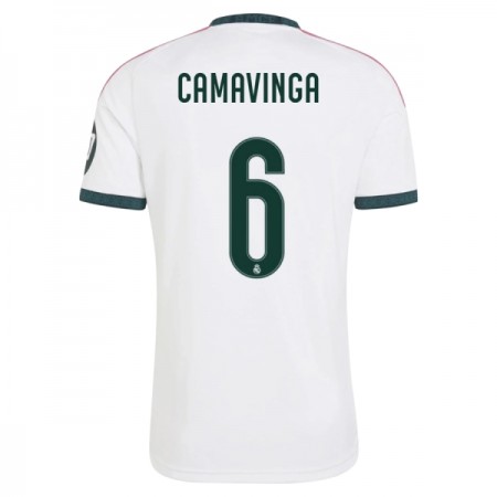Fotbalové dres Real Madrid Camavinga 6 Domácí 2026-27 Krátký Rukáv Fotbalové dres Real Madrid Camavinga 6 Domácí 2026-27 Krátký Rukáv