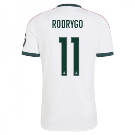 Fotbalové dres Real Madrid Rodrygo 11 Domácí 2026-27 Krátký Rukáv Fotbalové dres Real Madrid Rodrygo 11 Domácí 2026-27 Krátký Rukáv