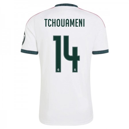 Fotbalové dres Real Madrid Tchouameni 14 Domácí 2026-27 Krátký Rukáv Fotbalové dres Real Madrid Tchouameni 14 Domácí 2026-27 Krátký Rukáv