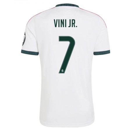 Fotbalové dres Real Madrid Vini JR 7 Domácí 2026-27 Krátký Rukáv Fotbalové dres Real Madrid Vini JR 7 Domácí 2026-27 Krátký Rukáv