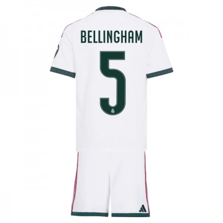 Fotbalový Komplet Real Madrid Bellingham 5 Dětské Domácí 2026-27 Krátký Rukáv (+ trenýrky) Fotbalový Komplet Real Madrid Bellingham 5 Dětské Domácí 2026-27 Krátký Rukáv (+ trenýrky)