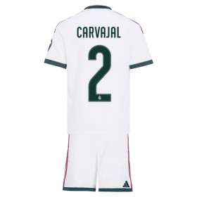 Fotbalový Komplet Real Madrid Carvajal 2 Dětské Domácí 2026-27 Krátký Rukáv (+ trenýrky)