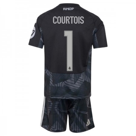 Fotbalový Komplet Real Madrid Courtois 1 Brankářské Dětské Domácí 2026-27 Krátký Rukáv (+ trenýrky) Fotbalový Komplet Real Madrid Courtois 1 Brankářské Dětské Domácí 2026-27 Krátký Rukáv (+ trenýrky)
