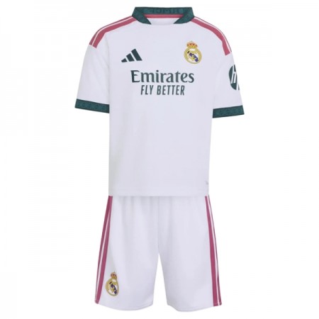 Fotbalový Komplet Real Madrid Dětské Domácí 2026-27 Krátký Rukáv (+ trenýrky) Fotbalový Komplet Real Madrid Dětské Domácí 2026-27 Krátký Rukáv (+ trenýrky)