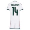 Fotbalový Komplet Real Madrid Tchouameni 14 Dětské Domácí 2026-27 Krátký Rukáv (+ trenýrky) Fotbalový Komplet Real Madrid Tchouameni 14 Dětské Domácí 2026-27 Krátký Rukáv (+ trenýrky)