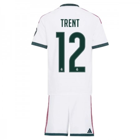 Fotbalový Komplet Real Madrid Trent Alexander-Arnold 12 Dětské Domácí 2026-27 Krátký Rukáv (+ trenýrky) Fotbalový Komplet Real Madrid Trent Alexander-Arnold 12 Dětské Domácí 2026-27 Krátký Rukáv (+ trenýrky)