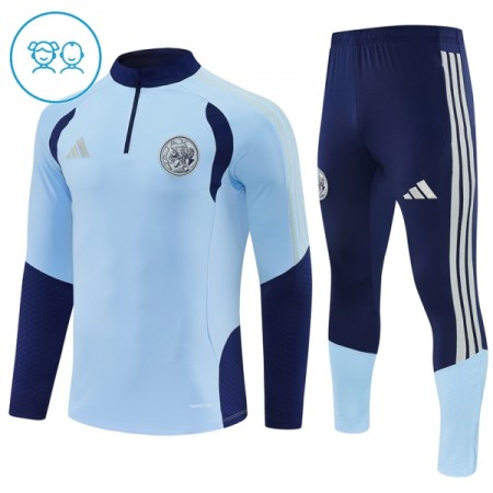 Ajax Dětské Tréninkový Mikina Čtvrt Zip 2026-27 Modrá Ajax Dětské Tréninkový Mikina Čtvrt Zip 2026-27 Modrá