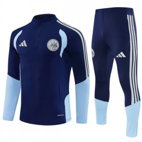 Ajax Tréninkový Mikina Čtvrt Zip 2026-27 Modrá