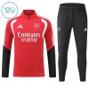 Arsenal Dětské Tréninkový Mikina Čtvrt Zip 2026-27 Červená Arsenal Dětské Tréninkový Mikina Čtvrt Zip 2026-27 Červená