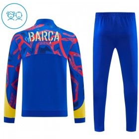 Barcelona Dětské Teplákové Soupravy 2026-27 Modrá