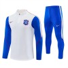 Chelsea Tréninkový Mikina Čtvrt Zip 2026-27 Bílá Chelsea Tréninkový Mikina Čtvrt Zip 2026-27 Bílá