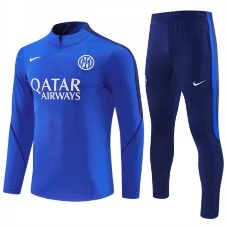 Inter Milán Tréninkový Mikina Čtvrt Zip 2026-27 Modrá Inter Milán Tréninkový Mikina Čtvrt Zip 2026-27 Modrá