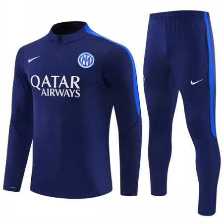 Inter Milán Tréninkový Mikina Čtvrt Zip 2026-27 Modrá Inter Milán Tréninkový Mikina Čtvrt Zip 2026-27 Modrá