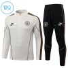 Manchester City Dětské Tréninkový Mikina Čtvrt Zip 2026-27 Šedá Manchester City Dětské Tréninkový Mikina Čtvrt Zip 2026-27 Šedá