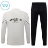 Manchester City Dětské Tréninkový Mikina Čtvrt Zip 2026-27 Šedá