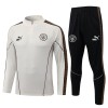 Manchester City Tréninkový Mikina Čtvrt Zip 2026-27 Šedá Manchester City Tréninkový Mikina Čtvrt Zip 2026-27 Šedá