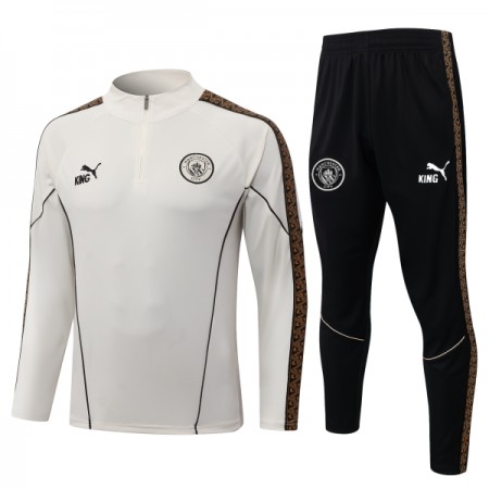 Manchester City Tréninkový Mikina Čtvrt Zip 2026-27 Šedá Manchester City Tréninkový Mikina Čtvrt Zip 2026-27 Šedá