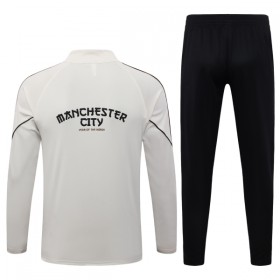 Manchester City Tréninkový Mikina Čtvrt Zip 2026-27 Šedá