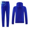Manchester United Hoodie Dětské Tréninkový Mikina 2026-27 Modrá