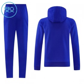 Manchester United Hoodie Dětské Tréninkový Mikina 2026-27 Modrá