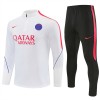 Paris Saint-Germain Tréninkový Mikina Čtvrt Zip 2026-27 Bílá Paris Saint-Germain Tréninkový Mikina Čtvrt Zip 2026-27 Bílá