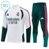 Real Madrid Dětské Tréninkový Mikina Čtvrt Zip 2026-27 Bílá Real Madrid Dětské Tréninkový Mikina Čtvrt Zip 2026-27 Bílá