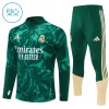 Real Madrid Dětské Tréninkový Mikina Čtvrt Zip 2026-27 Zelená Real Madrid Dětské Tréninkový Mikina Čtvrt Zip 2026-27 Zelená