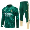Real Madrid Tréninkový Mikina Čtvrt Zip 2026-27 Zelená Real Madrid Tréninkový Mikina Čtvrt Zip 2026-27 Zelená