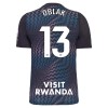 Fotbalové dres Atlético Madrid Oblak 13 Brankářské 2026-27 Černá Krátký Rukáv Fotbalové dres Atlético Madrid Oblak 13 Brankářské 2026-27 Černá Krátký Rukáv