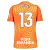 Fotbalové dres Atlético Madrid Oblak 13 Brankářské 2026-27 Oranžový Krátký Rukáv Fotbalové dres Atlético Madrid Oblak 13 Brankářské 2026-27 Oranžový Krátký Rukáv