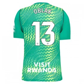 Fotbalové dres Atlético Madrid Oblak 13 Brankářské 2026-27 Zelená Krátký Rukáv