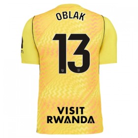 Fotbalové dres Atlético Madrid Oblak 13 Brankářské 2026-27 Žlutá Krátký Rukáv