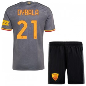 Fotbalový Komplet AS Řím Dybala 21 Dětské Alternativní 2026-27 Krátký Rukáv (+ trenýrky)