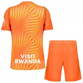 Fotbalový Komplet Atlético Madrid Brankářské Dětské 2026-27 Oranžový Krátký Rukáv (+ trenýrky)